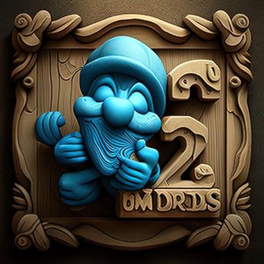 3D модель Smurfs 2 Гра Smurfs 2 (STL)